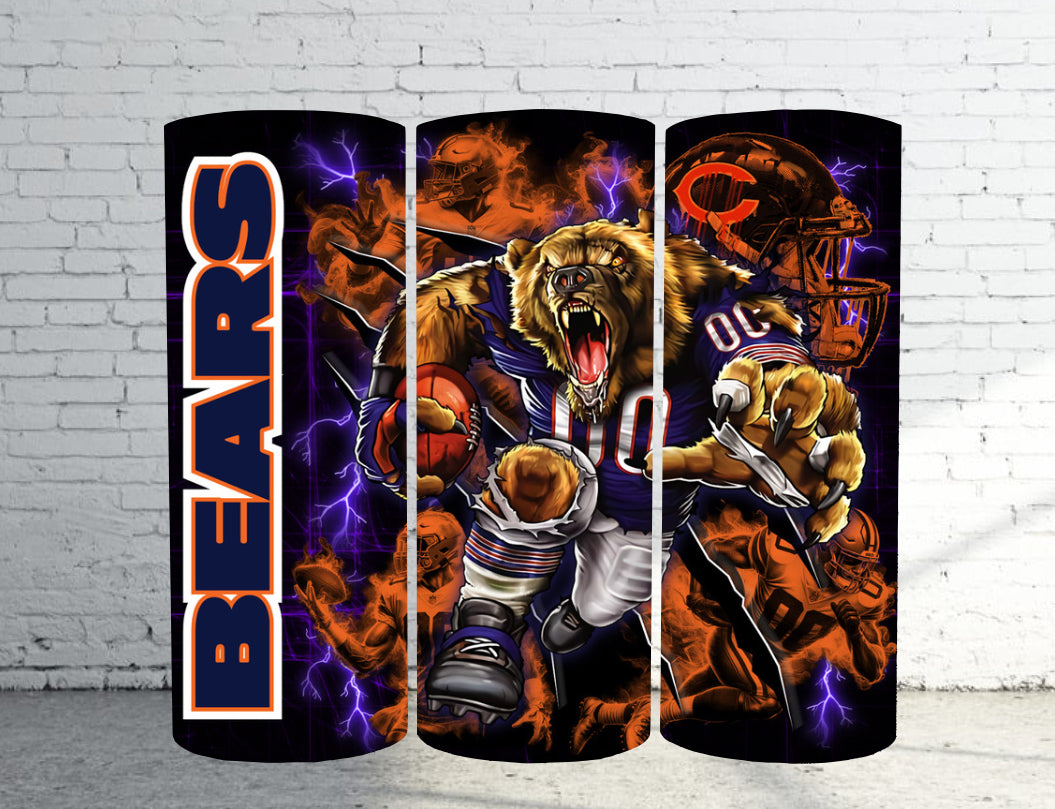 NFL 20oz Stainless Steel Tumbler