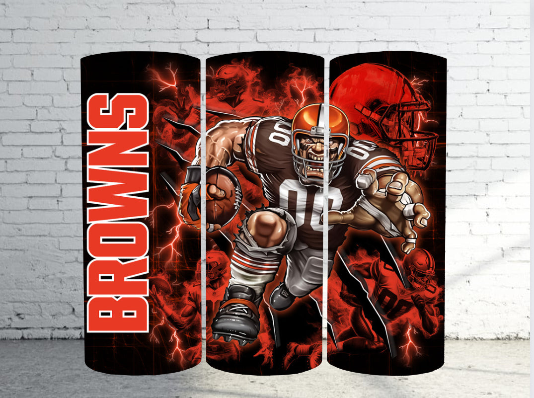 NFL 20oz Stainless Steel Tumbler