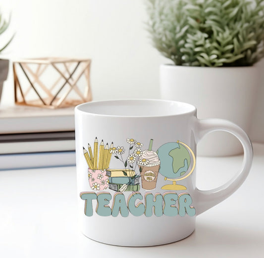 Teacher Earth-tone Mug