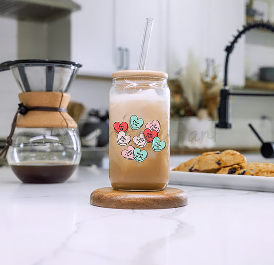 Candy Hearts Tumbler